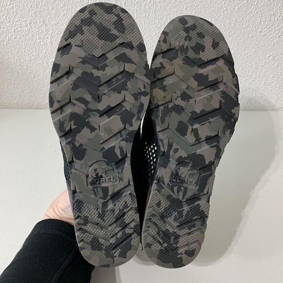 Sorel Major Oxford Black Mesh Sz 6.5 - Picture 6 of 8